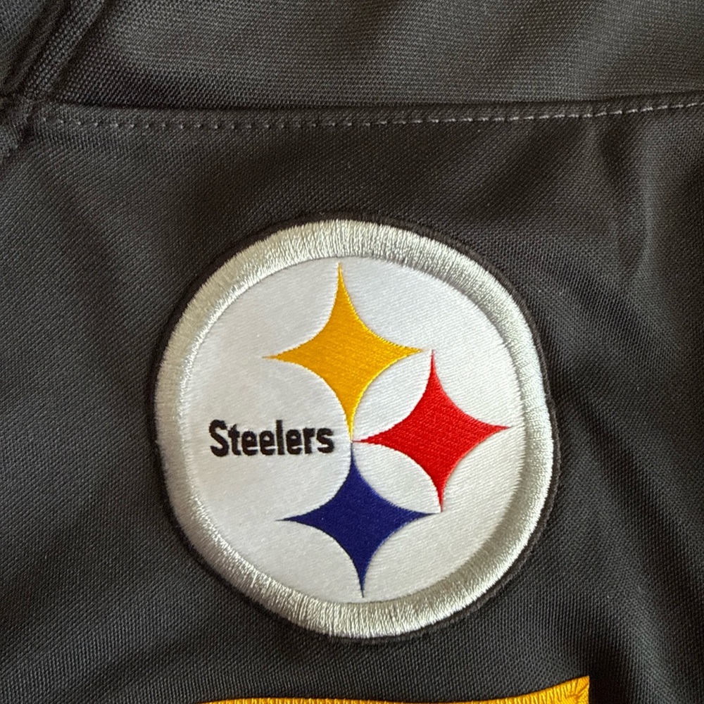 Men’s Nike Devin Bush #55 Pittsburgh Steelers Vapor Lmtd Color Rush Jersey Sz L - Picture 6 of 7